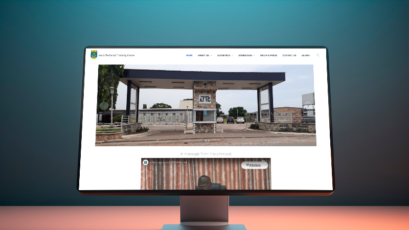 Accra Technical Training Centre website